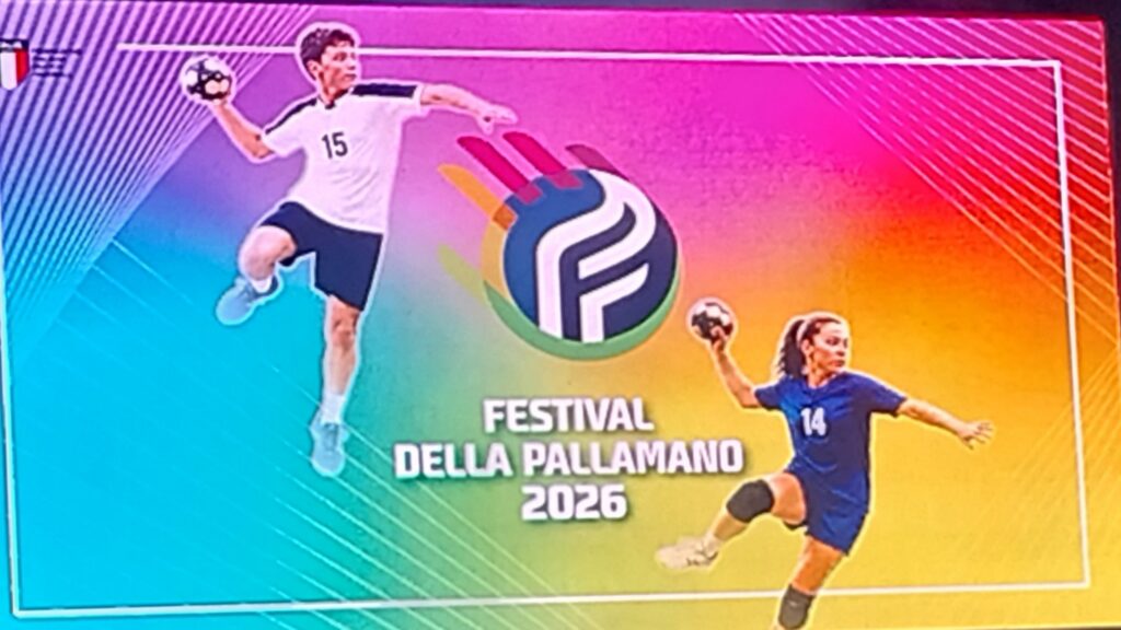 Locandina del Festival della Pallamano 2026